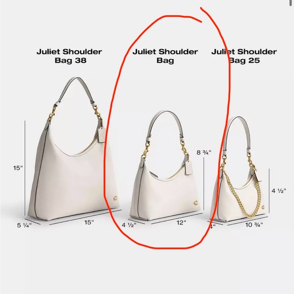 Coach Black Juliet Shoulder Bag - Picture 2 of 8